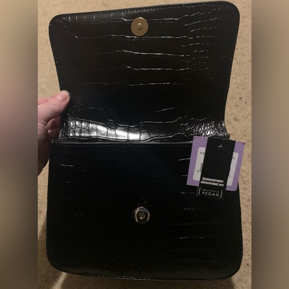 HOW “House of want” black croc purse - Picture 6 of 7